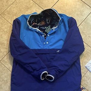 Chubbies men’s reversible fleece jacket